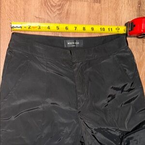 White Fox Black Pants